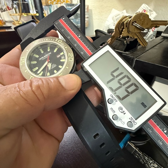 Aragon Divemaster Watch with Black and Green Dial Japanese NH35A Automatic - Picture 11 of 13